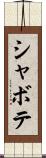 シャボテ Scroll