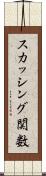スカッシング関数 Scroll