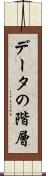 データの階層 Scroll