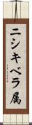 ニシキベラ属 Scroll