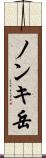 ノンキ岳 Scroll