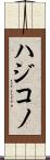 ハジコノ Scroll