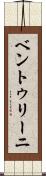 ベントゥリーニ Scroll