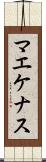 マエケナス Scroll