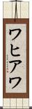 ワヒアワ Scroll