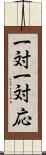 一対一対応 Scroll