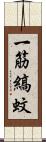 一筋縞蚊 Scroll