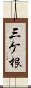 三ケ根 Scroll