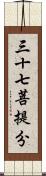 三十七菩提分 Scroll