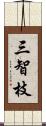 三智枝 Scroll