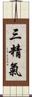 三精氣 Scroll