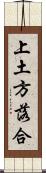 上土方落合 Scroll