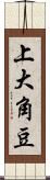 上大角豆 Scroll