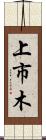 上市木 Scroll