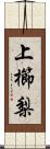 上櫛梨 Scroll