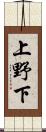 上野下 Scroll