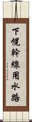 下幌幹線用水路 Scroll