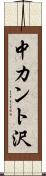 中カント沢 Scroll