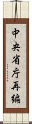 中央省庁再編 Scroll