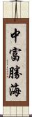 中富勝海 Scroll