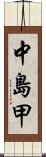 中島甲 Scroll