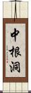 中根洞 Scroll