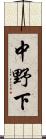 中野下 Scroll