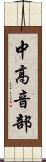 中高音部 Scroll