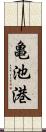 亀池港 Scroll