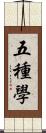 五種學 Scroll