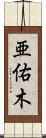 亜佑木 Scroll
