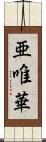 亜唯華 Scroll