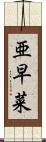 亜早菜 Scroll