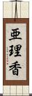 亜理香 Scroll