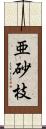 亜砂枝 Scroll