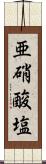 亜硝酸塩 Scroll
