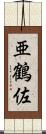 亜鶴佐 Scroll