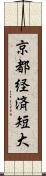 京都経済短大 Scroll