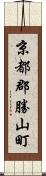 京都郡勝山町 Scroll