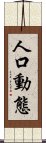 人口動態 Scroll