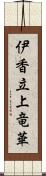 伊香立上竜華 Scroll