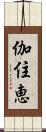 伽住恵 Scroll