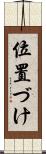 位置づけ Scroll