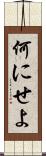 何にせよ Scroll