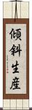 傾斜生産 Scroll