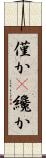 僅か(P) Scroll