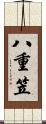 八重笠 Scroll
