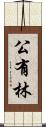 公有林 Scroll