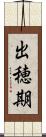 出穂期 Scroll