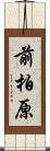 前柏原 Scroll